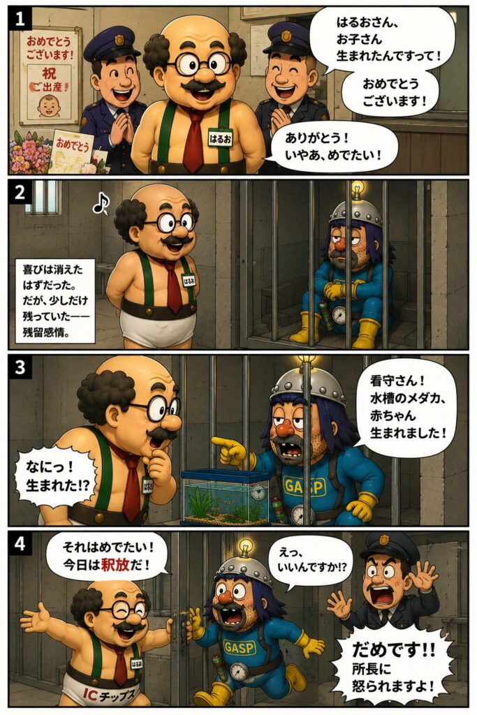 囚人の出産祝い