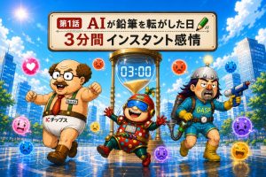 第1話 3分間インスタント感情